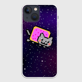 Чехол для iPhone 13 mini с принтом Nyan Cat в городе Новоалтайск,  |  | cat | meme | nyan cat | space | youtube | животное | звезды | интернет | космос | кошка | мем | прикол | радуга | юмор | ютуб