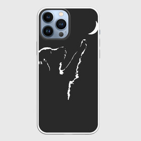 Чехол для iPhone 13 Pro Max с принтом Лунопёс в городе Новоалтайск,  |  | Тематика изображения на принте: 3d | волк | луна | пёс | принт | с луной | с принтом | с принтом собаки | с собакой | собака