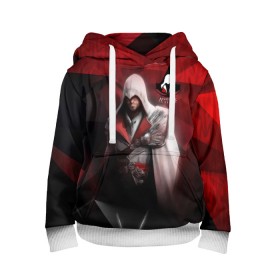 Детская толстовка 3D с принтом Assasins creed в городе Новоалтайск, 100% полиэстер | двухслойный капюшон со шнурком для регулировки, мягкие манжеты на рукавах и по низу толстовки, спереди карман-кенгуру с мягким внутренним слоем | creed | асасин | асасин крид | ассасин | ассассин | войско | крид | меч | приключения | самурай