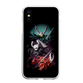 Чехол для iPhone XS Max матовый с принтом Hollow Knight в городе Новоалтайск, Силикон | Область печати: задняя сторона чехла, без боковых панелей | grimm | hallounest | heart of nightmare | hollow knight | hornet | knight | quirrell | silksong | гримм | квиррел | рыцарь | халлоунест | холлоу найт | хорнет
