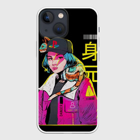Чехол для iPhone 13 mini с принтом 2К Girl в городе Новоалтайск,  |  | anime | cat | cool | cyber | cyberpunk.2077 | danger | future | girl | japan | playstation | style | trend.стиль | аниме | девушка | кибер | киберпанк.будущее | кошка | круто | крутой | мода | опасность | тренд | хайп | япония