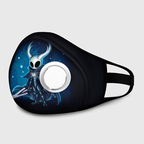 Маска из неопрена с принтом Hollow Knight в городе Новоалтайск, неопрен 100% | Форма огибающая нос. Резинки для ушей с дополнительной резинкой на затылке. Клапан для выдоха для активного дыхания при занятиях спортом. Эластичный материал маски и окантовки для лучшего растяжения и прилегания маски.  | grimm | hallounest | heart of nightmare | hollow knight | hornet | knight | quirrell | silksong | гримм | квиррел | рыцарь | халлоунест | холлоу найт | хорнет