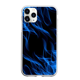 Чехол для iPhone 11 Pro Max матовый с принтом BLUE FIRE FLAME в городе Новоалтайск, Силикон |  | bright | fire | flame | heat | light | wildfire | искры | огненный | огонь | пламя | пожар