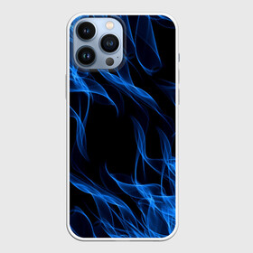 Чехол для iPhone 13 Pro Max с принтом BLUE FIRE FLAME в городе Новоалтайск,  |  | Тематика изображения на принте: bright | fire | flame | heat | light | wildfire | искры | огненный | огонь | пламя | пожар