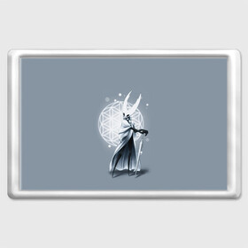Магнит 45*70 с принтом Hollow Knight в городе Новоалтайск, Пластик | Размер: 78*52 мм; Размер печати: 70*45 | Тематика изображения на принте: grimm | hallounest | heart of nightmare | hollow knight | hornet | knight | quirrell | silksong | гримм | квиррел | рыцарь | халлоунест | холлоу найт | хорнет