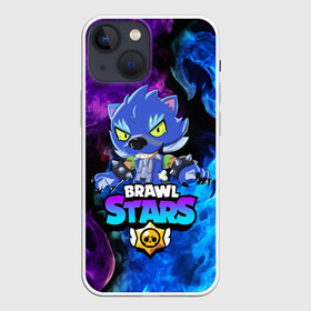 Чехол для iPhone 13 mini с принтом BRAWL STARS LEON | ЛЕОН ОБОРОТЕНЬ в городе Новоалтайск,  |  | bibi | brawl stars | crow | el brown | leon | leon shark | max | sally leon | shark | stars | werewolf | акула | биби | ворон | леон | оборотень