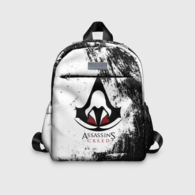 Детский рюкзак 3D с принтом Assasins creed в городе Новоалтайск, 100% полиэстер | лямки с регулируемой длиной, сверху петелька, чтобы рюкзак можно было повесить на вешалку. Основное отделение закрывается на молнию, как и внешний карман. Внутри дополнительный карман. По бокам два дополнительных кармашка | creed | асасин | асасин крид | ассасин | ассассин | войско | крид | меч | приключения | самурай