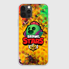 Чехол для iPhone 12 Pro Max с принтом BRAWL STARSSPIKE в городе Новоалтайск, Силикон |  | Тематика изображения на принте: bibi | brawl stars | brock | bull | crow | dinomike | el primo | leon | mobile game | nita | poko | ricochet | stars | tara | бравл старс | ворон | леон | мобильные игры