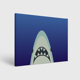 Холст прямоугольный с принтом IKEA Shark в городе Новоалтайск, 100% ПВХ |  | ikea | ocean | shark | water