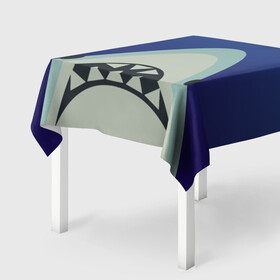 Скатерть 3D с принтом IKEA Shark в городе Новоалтайск, 100% полиэстер (ткань не мнется и не растягивается) | Размер: 150*150 см | ikea | ocean | shark | water