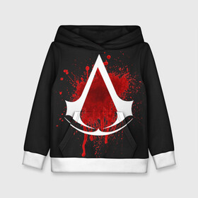 Детская толстовка 3D с принтом Assassins Creed в городе Новоалтайск, 100% полиэстер | двухслойный капюшон со шнурком для регулировки, мягкие манжеты на рукавах и по низу толстовки, спереди карман-кенгуру с мягким внутренним слоем | анимус | ассасина | дезмонд | кредо | крестовый | майлс | тамплиер