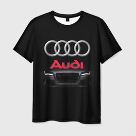 Мужская футболка 3D с принтом AUDI / АУДИ в городе Новоалтайск, 100% полиэфир | прямой крой, круглый вырез горловины, длина до линии бедер | a1 | a2 | a3 | a4 | a5 | a6 | a7 | a8 | audi | auto | autosport | perfomance | rs | rs4 | rs5 | rs6 | rs7 | rs8 | s4 | s5 | s6 | s7 | s8 | sport | авто | авто спорт | автомобиль | автомобильные | автоспорт | ауди | бренд | марка | машины | перфоманс | рс 