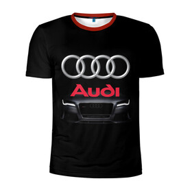 Мужская футболка 3D спортивная с принтом AUDI / АУДИ в городе Новоалтайск, 100% полиэстер с улучшенными характеристиками | приталенный силуэт, круглая горловина, широкие плечи, сужается к линии бедра | a1 | a2 | a3 | a4 | a5 | a6 | a7 | a8 | audi | auto | autosport | perfomance | rs | rs4 | rs5 | rs6 | rs7 | rs8 | s4 | s5 | s6 | s7 | s8 | sport | авто | авто спорт | автомобиль | автомобильные | автоспорт | ауди | бренд | марка | машины | перфоманс | рс 