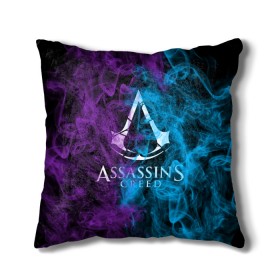 Подушка 3D с принтом Assassins Creed в городе Новоалтайск, наволочка – 100% полиэстер, наполнитель – холлофайбер (легкий наполнитель, не вызывает аллергию). | состоит из подушки и наволочки. Наволочка на молнии, легко снимается для стирки | mmorpg | rogue | асасин | асассин | ассасин крид | ассассин