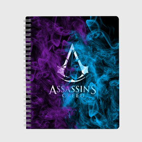 Тетрадь с принтом Assassins Creed в городе Новоалтайск, 100% бумага | 48 листов, плотность листов — 60 г/м2, плотность картонной обложки — 250 г/м2. Листы скреплены сбоку удобной пружинной спиралью. Уголки страниц и обложки скругленные. Цвет линий — светло-серый
 | mmorpg | rogue | асасин | асассин | ассасин крид | ассассин