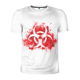 Мужская футболка 3D спортивная с принтом Plague Inc. в городе Новоалтайск, 100% полиэстер с улучшенными характеристиками | приталенный силуэт, круглая горловина, широкие плечи, сужается к линии бедра | 2019 | biohazard | china | game | ncov | plague | virus | warning | вирус | игра | китай