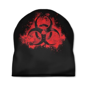 Шапка 3D с принтом Plague Inc. в городе Новоалтайск, 100% полиэстер | универсальный размер, печать по всей поверхности изделия | 2019 | biohazard | china | game | ncov | plague | virus | warning | вирус | игра | китай