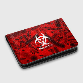 Картхолдер с принтом с принтом PLAGUE INC. в городе Новоалтайск, натуральная матовая кожа | размер 7,3 х 10 см; кардхолдер имеет 4 кармана для карт; | Тематика изображения на принте: molecule | plague inc | абстракция | бактерии | вирус | клетки | медицина | микробы | молекулы | наука | нейрон | нейроны | планета | текстура | текстуры | формула