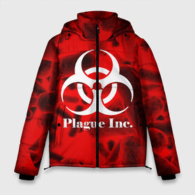 Мужская зимняя куртка 3D с принтом PLAGUE INC в городе Новоалтайск, верх — 100% полиэстер; подкладка — 100% полиэстер; утеплитель — 100% полиэстер | длина ниже бедра, свободный силуэт Оверсайз. Есть воротник-стойка, отстегивающийся капюшон и ветрозащитная планка. 

Боковые карманы с листочкой на кнопках и внутренний карман на молнии. | molecule | plague inc | абстракция | бактерии | вирус | клетки | медицина | микробы | молекулы | наука | нейрон | нейроны | планета | текстура | текстуры | формула