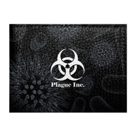 Обложка для студенческого билета с принтом PLAGUE INC. в городе Новоалтайск, натуральная кожа | Размер: 11*8 см; Печать на всей внешней стороне | molecule | plague inc | абстракция | бактерии | вирус | клетки | медицина | микробы | молекулы | наука | нейрон | нейроны | планета | текстура | текстуры | формула