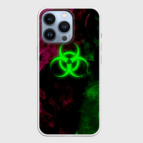Чехол для iPhone 13 Pro с принтом nCoV | Коронавирус в городе Новоалтайск,  |  | Тематика изображения на принте: beta cov b | biohazard | ncov | sars cov | биохазард | вирус | вирус из китая | китай | коронавирус | пневмония | ухань | эпидемия