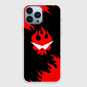 Чехол для iPhone 13 Pro Max с принтом Гуррен Лаганн языки пламени диагональ в городе Новоалтайск,  |  | Тематика изображения на принте: anime | heroes | tengen toppa gurren lagann | аниме | герои | гуррен лаганн | ёко | камина | ния | пронзающий небеса | росиу | симон