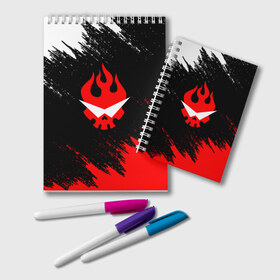 Блокнот с принтом GURREN LAGANN в городе Новоалтайск, 100% бумага | 48 листов, плотность листов — 60 г/м2, плотность картонной обложки — 250 г/м2. Листы скреплены удобной пружинной спиралью. Цвет линий — светло-серый
 | Тематика изображения на принте: anime | heroes | tengen toppa gurren lagann | аниме | герои | гуррен лаганн | ёко | камина | ния | пронзающий небеса | росиу | симон