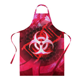 Фартук 3D с принтом Plague Inc LC (Oko) в городе Новоалтайск, 100% полиэстер | общий размер — 65 х 85 см, ширина нагрудника — 26 см, горловина — 53 см, длина завязок — 54 см, общий обхват в поясе — 173 см. Принт на завязках и на горловине наносится с двух сторон, на основной части фартука — только с внешней стороны | авторская | вирус | знаки | игры | интересная | каракули | круг | лабиринт | линии | мозаика | необычная | око | символы | страшная | туннель | черная | эпидемия
