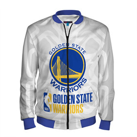 Мужской бомбер 3D с принтом Golden State Warriors 30 в городе Новоалтайск, 100% полиэстер | застегивается на молнию, по бокам два кармана без застежек, по низу бомбера и на воротнике - эластичная резинка | 30 | curry | golden state warriors | nba | баскетбол | голден стэйт | карри | нба