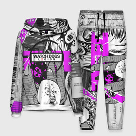 Мужской костюм 3D (с толстовкой) с принтом WATCH DOGS:LEGION в городе Новоалтайск,  |  | Тематика изображения на принте: ded sec | game | name | ubisoft | watch dogs | watch dogs 2 | watch dogs legion | город | девушка | дрон | игры | имена | компьютеры | пистолет | телефон | технологии | хакер | юби