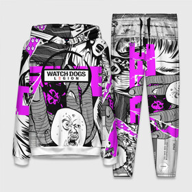 Женский костюм 3D (с толстовкой) с принтом WATCH DOGS:LEGION в городе Новоалтайск,  |  | ded sec | game | name | ubisoft | watch dogs | watch dogs 2 | watch dogs legion | город | девушка | дрон | игры | имена | компьютеры | пистолет | телефон | технологии | хакер | юби