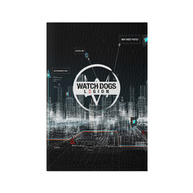 Обложка для паспорта матовая кожа с принтом WATCH DOGS:LEGION в городе Новоалтайск, натуральная матовая кожа | размер 19,3 х 13,7 см; прозрачные пластиковые крепления | ded sec | game | name | ubisoft | watch dogs | watch dogs 2 | watch dogs legion | город | девушка | дрон | игры | имена | компьютеры | пистолет | телефон | технологии | хакер | юби