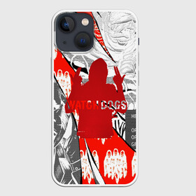Чехол для iPhone 13 mini с принтом WATCH DOGS 2 в городе Новоалтайск,  |  | ded sec | game | name | ubisoft | watch dogs | watch dogs 2 | watch dogs legion | город | девушка | дрон | игры | имена | компьютеры | пистолет | телефон | технологии | хакер | юби