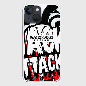 Чехол для iPhone 13 mini с принтом WATCH DOGS:LEGION в городе Новоалтайск,  |  | ded sec | game | name | ubisoft | watch dogs | watch dogs 2 | watch dogs legion | город | девушка | дрон | игры | имена | компьютеры | пистолет | телефон | технологии | хакер | юби