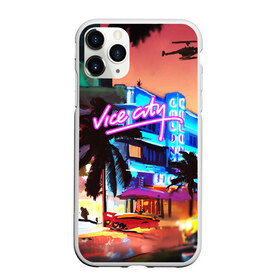 Чехол для iPhone 11 Pro матовый с принтом GTA VICE CITY в городе Новоалтайск, Силикон |  | grand theft auto 2 | grand theft auto 3 | grand theft auto v | grand theft auto: san andreas | grand theft auto: vice city | gta 5 | gta online | gta v | город | игры