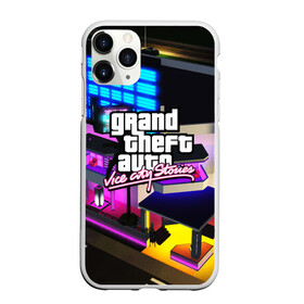Чехол для iPhone 11 Pro матовый с принтом GTAVICE CITY в городе Новоалтайск, Силикон |  | gr | grand theft auto 2 | grand theft auto 3 | grand theft auto v | grand theft auto: san andreas | grand theft auto: vice city | gta 5 | gta online | gta v | город | игры