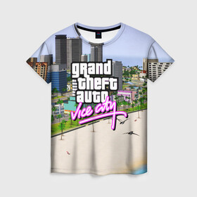 Женская футболка 3D с принтом GTA REDUX 2020 в городе Новоалтайск, 100% полиэфир ( синтетическое хлопкоподобное полотно) | прямой крой, круглый вырез горловины, длина до линии бедер | grand theft auto 2 | grand theft auto 3 | grand theft auto v | grand theft auto: san andreas | grand theft auto: vice city | gta 5 | gta online | gta v | город | игры