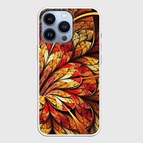 Чехол для iPhone 13 Pro с принтом ФРАКТАЛЬНЫЙ УЗОР в городе Новоалтайск,  |  | Тематика изображения на принте: abstract | abstraction | texture | абстракция | геометрия | иллюзия | обман зрения | оптический узор | текстура