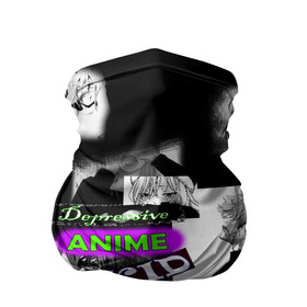Бандана-труба 3D с принтом Depressive anime kid в городе Новоалтайск, 100% полиэстер, ткань с особыми свойствами — Activecool | плотность 150‒180 г/м2; хорошо тянется, но сохраняет форму | anime | boy | dead inside | depression | dota | emo | girl | goth | ivs | leave me alone | lil peep | rap | аниме | грусть | депрессия | мода | молодежь | одежда | одиночество | розы | слезы | состояние | стиль