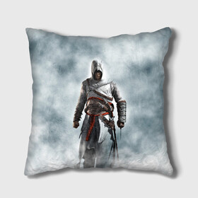 Подушка 3D с принтом Assassin’s Creed в городе Новоалтайск, наволочка – 100% полиэстер, наполнитель – холлофайбер (легкий наполнитель, не вызывает аллергию). | состоит из подушки и наволочки. Наволочка на молнии, легко снимается для стирки | asasins | creed | асасинс | ассасин | ассассинс | кредо | крид | криид