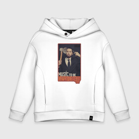 Детское худи Oversize хлопок с принтом Eminem в городе Новоалтайск, френч-терри — 70% хлопок, 30% полиэстер. Мягкий теплый начес внутри —100% хлопок | боковые карманы, эластичные манжеты и нижняя кромка, капюшон на магнитной кнопке | album | eminem | marshall | music | music to be murdered by | rap | альбом | эминем