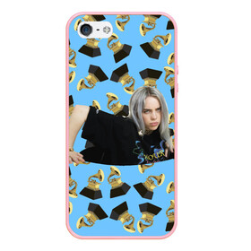 Чехол для iPhone 5/5S матовый с принтом Billie Eilish Grammy в городе Новоалтайск, Силикон | Область печати: задняя сторона чехла, без боковых панелей | billie | eilish | grammy | айлиш | билли | грэмми