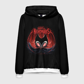 Мужская толстовка 3D с принтом Hollow Knight в городе Новоалтайск, 100% полиэстер | двухслойный капюшон со шнурком для регулировки, мягкие манжеты на рукавах и по низу толстовки, спереди карман-кенгуру с мягким внутренним слоем. | grimm | hallounest | heart of nightmare | hollow knight | hornet | knight | quirrell | silksong | гримм | квиррел | рыцарь | халлоунест | холлоу найт | хорнет