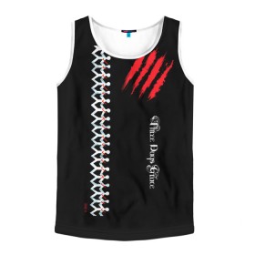 Мужская майка 3D с принтом Three Days Grace в городе Новоалтайск, 100% полиэстер | круглая горловина, приталенный силуэт, длина до линии бедра. Пройма и горловина окантованы тонкой бейкой | 
