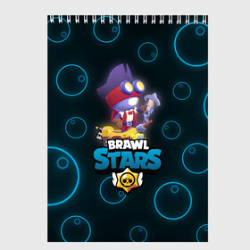Скетчбук с принтом Brawl Stars Captain Carl в городе Новоалтайск, 100% бумага
 | 48 листов, плотность листов — 100 г/м2, плотность картонной обложки — 250 г/м2. Листы скреплены сверху удобной пружинной спиралью | Тематика изображения на принте: bo | brawl stars | captain carl | carl | crow | dynamike | sandy | spike | бо | бравл старс | динамайк | дэррил | карл | кроу | леон. leon | спайк | сэнди