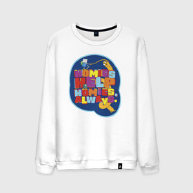 Мужской свитшот хлопок с принтом HHH. Always. в городе Новоалтайск, 100% хлопок |  | adventure time | finn the human | jake the dog | vdzajul | джейк | лич | марселин | ооо | рикардио | снежный король | финн | финн парнишка