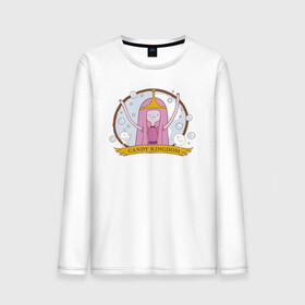 Мужской лонгслив хлопок с принтом Candy kingdom в городе Новоалтайск, 100% хлопок |  | adventure time | finn the human | jake the dog | vdzajul | джейк | лич | марселин | ооо | рикардио | снежный король | финн | финн парнишка