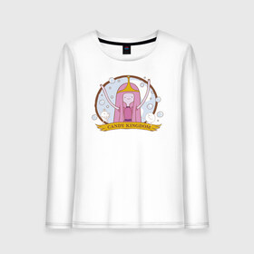 Женский лонгслив хлопок с принтом Candy kingdom в городе Новоалтайск, 100% хлопок |  | adventure time | finn the human | jake the dog | vdzajul | джейк | лич | марселин | ооо | рикардио | снежный король | финн | финн парнишка