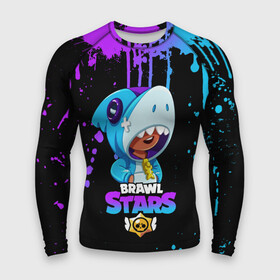 Мужской рашгард 3D с принтом Brawl Stars Leon Shark в городе Новоалтайск,  |  | brawl stars | crow | game | leon | бравл | бравл стар | бравл старс | ворон | ворона | детская | детям | игра | компьютерная игра | кров | леон | персонаж | развлечение