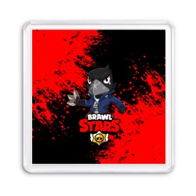 Магнит 55*55 с принтом Brawl Stars Crow в городе Новоалтайск, Пластик | Размер: 65*65 мм; Размер печати: 55*55 мм | brawl stars | crow | game | leon | бравл | бравл стар | бравл старс | ворон | ворона | детская | детям | игра | компьютерная игра | кров | леон | персонаж | развлечение